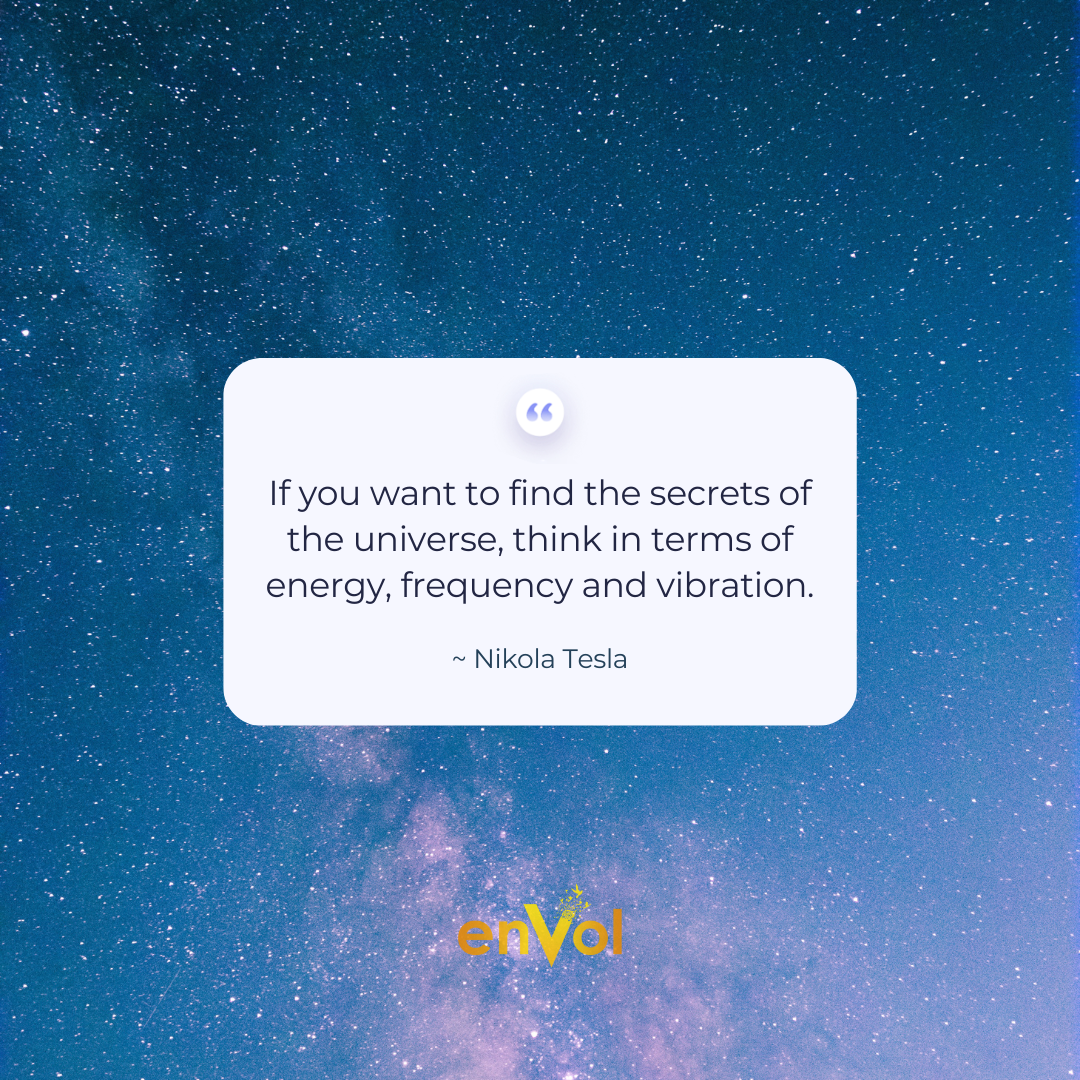Inspirational quote from Nikola Tesla