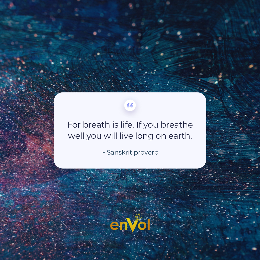 Sanskrit proverb on breath
